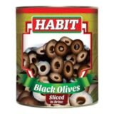 Habit Black Olives Sliced 230Gm