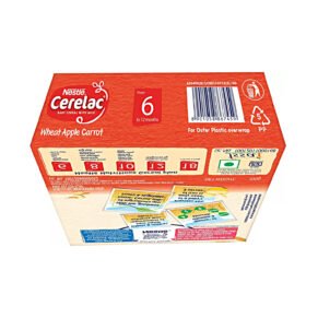 Nestle Cerelac Wheat Apple Carrot 6 Month+