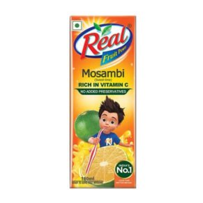 Real Mosambi 180Ml
