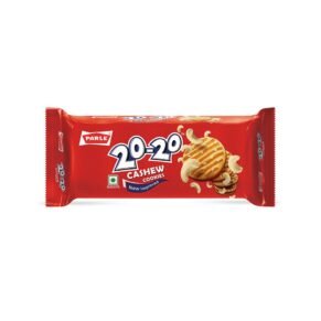 Parle 20-20 Cashew Cookies 65G