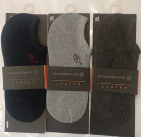 Macroman Silver Socks M 5800