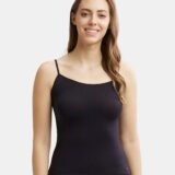 Macrowoman Mw 2311 Spaghtti Top Blk 80Cm