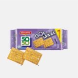 Britannia Gol Maal Top 50-50 Biscuits 185G