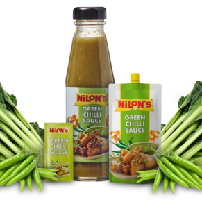 Nilons 220Gm Green Chilli Sauce 1*24