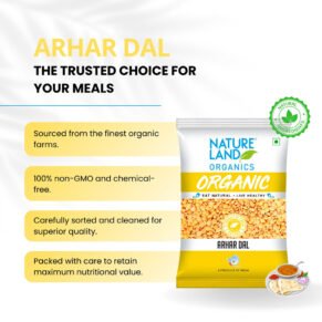 Nature Land Arhar Dal 500Gm