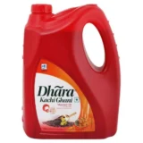Dhara Kachi Ghani Mustard Oil 5Ltr