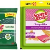 Scotch Brite Spoonge Wipes 5Wipes