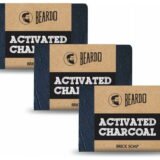 Beardo Activated Charcoal Brick Soap 125G