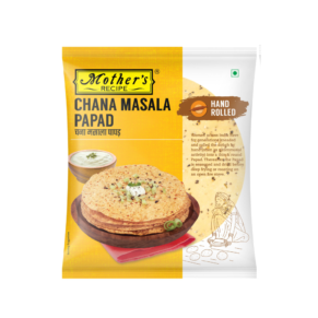 Mother's Chana Masala Papad