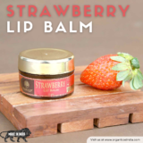 Organic Strawberry Lip Balm