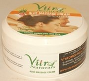 Vitro Aloe Massage Cream W Stevia 175G