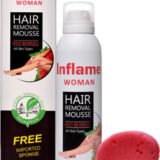 Inflame Woman Hair Removal Mousse Red Berries 200M
