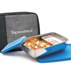 Signoraware Compact Steel Lunch Box Big