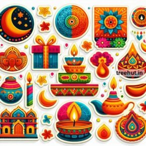 Door Stickers Diwali 3.0