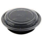 Plastic Contanior Black With Lid