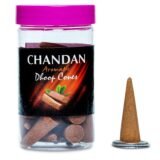 Shiv Ganga Kesar Chandan P. Dhoop Cone 100G