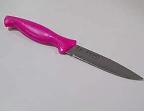 Kh Vegetable Knife Short Pink
