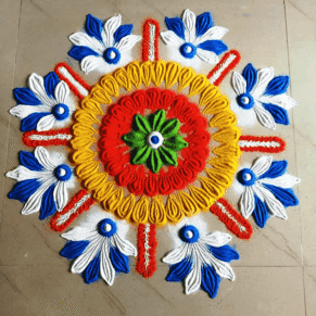 Rangoli Round Medium 25/-