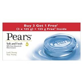 Pears Soft&Fresh Bath Bar 50Gm