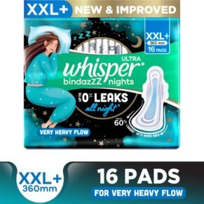 Whisper Bindazzz Nights Xxl+ 6Pads