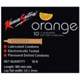 Ks Orange 10Dotted Condoms