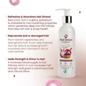 Green Multifit Red Onion Shampoo 200Ml
