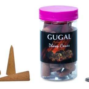 Shiv Ganga Gugal Dhoop Cone 100G