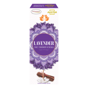 Ptg Aastha Lavender Dry Dhoop Sticks 10N