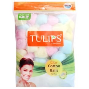 Tulip Colour Cotton Balls 50Pic