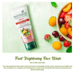 Biotique Fruit Brightening  Face Wash 150Ml