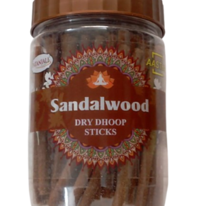 Ptg Aastha Sandalwood Dry Dhoop Sticks 200Gm