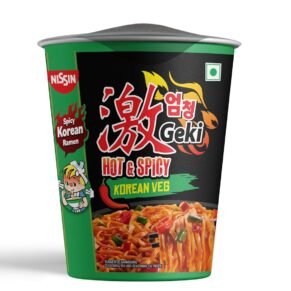 Nissin Hot & Spicy Korean Veg Cup 70G