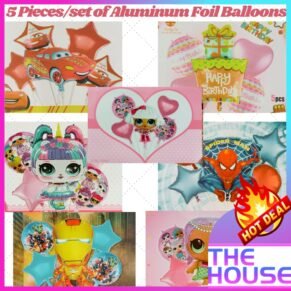 Hb Cartoon Foil Set 5 Pic