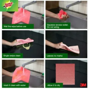 Scotch Brite Sponge Wipe 15*18 4N