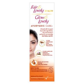 Fair & Lovely G&L Ayurvedic Care+ Cream 25G