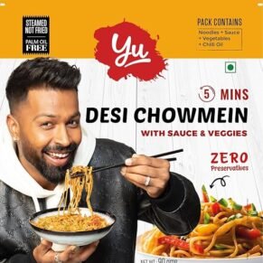 Yu Desi Chowmein With Sauce & Veggies 90Gm