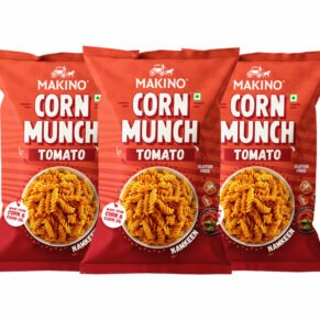 Makino Corn Munch Tomato Namkeen 150G