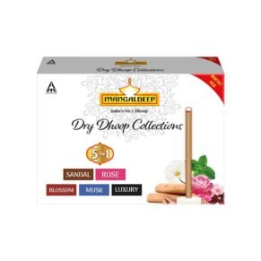 Mangaldeep 4 In 1 Dry Dhoop Sticks 100G