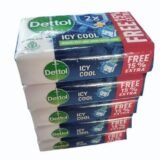 Dettol Icy Cool Soap 4 Set