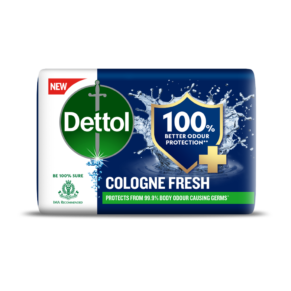 Dettol Cologne Fresh Soap 4+1