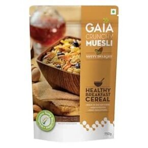 Gaia Nutty Delight Crunchy Muesli 750G