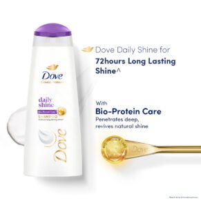 Dove Dt Daily Shine Shampoo 650Ml