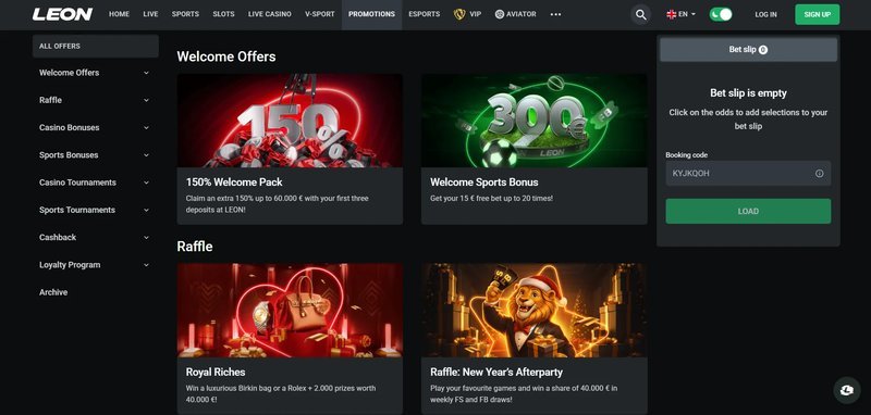 Une première impression : le timing du lancement de Leon Casino en France